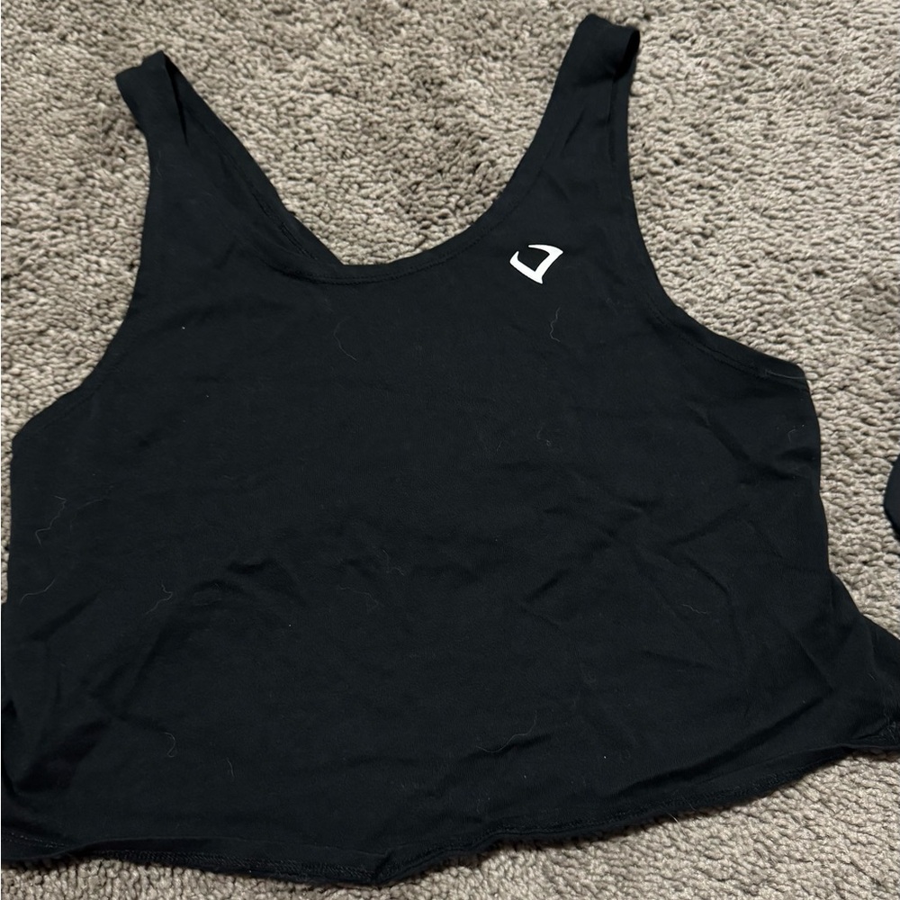 Violate the Dress Code Cross Back Tank Black - S